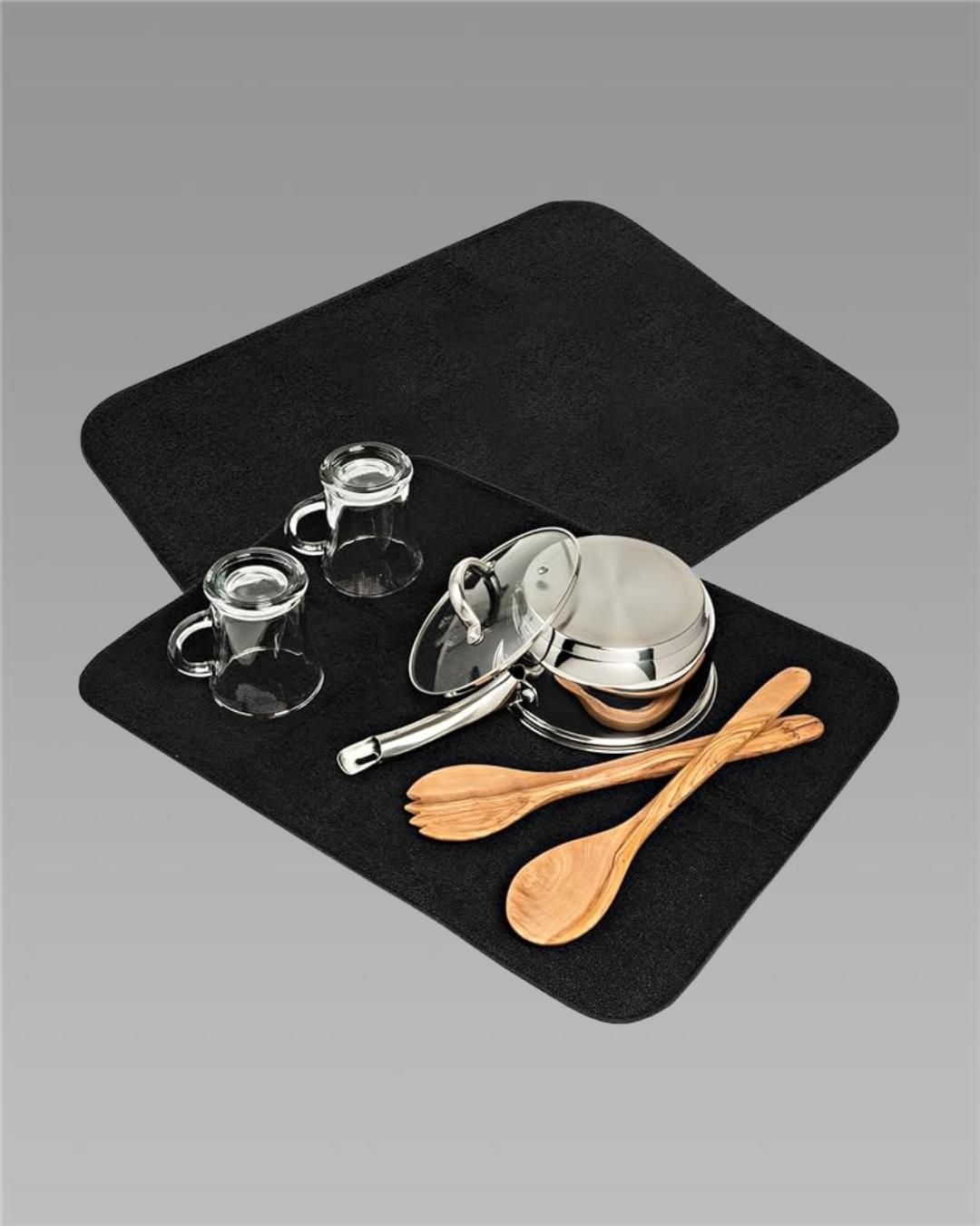 Quick-Drying Mat - Pack of 2 (Assorted)